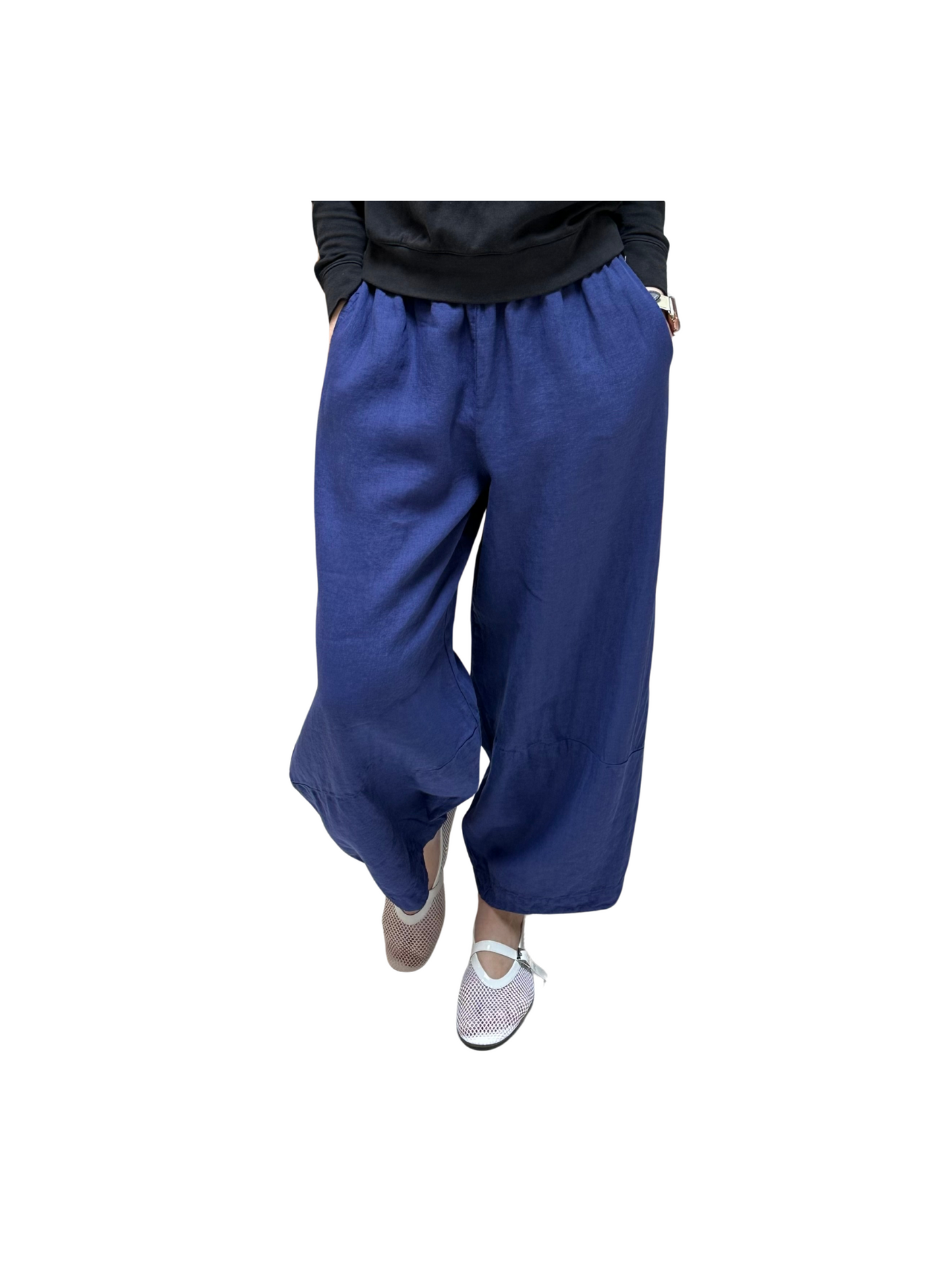 Hanky Linen Lantern Pant