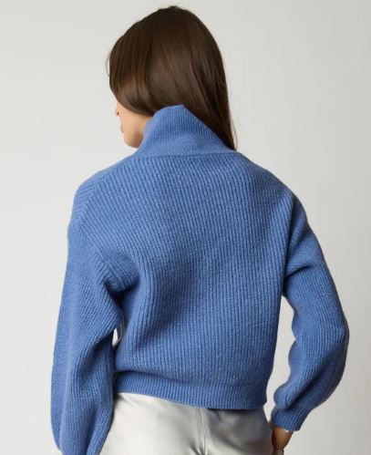 LE CROP KNIT SWEATER