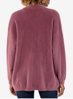 DANA -LONG CARDIGAN W/PATCH
POCKETS