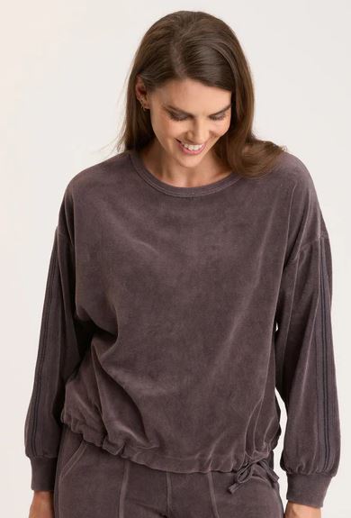 Rugby Stripe Dottie Sweatshirt