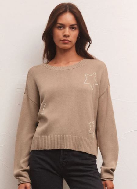 SIENNA OPEN
STAR SWEATER