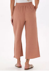 Ivanna Gauze Wide Leg Pant 24"