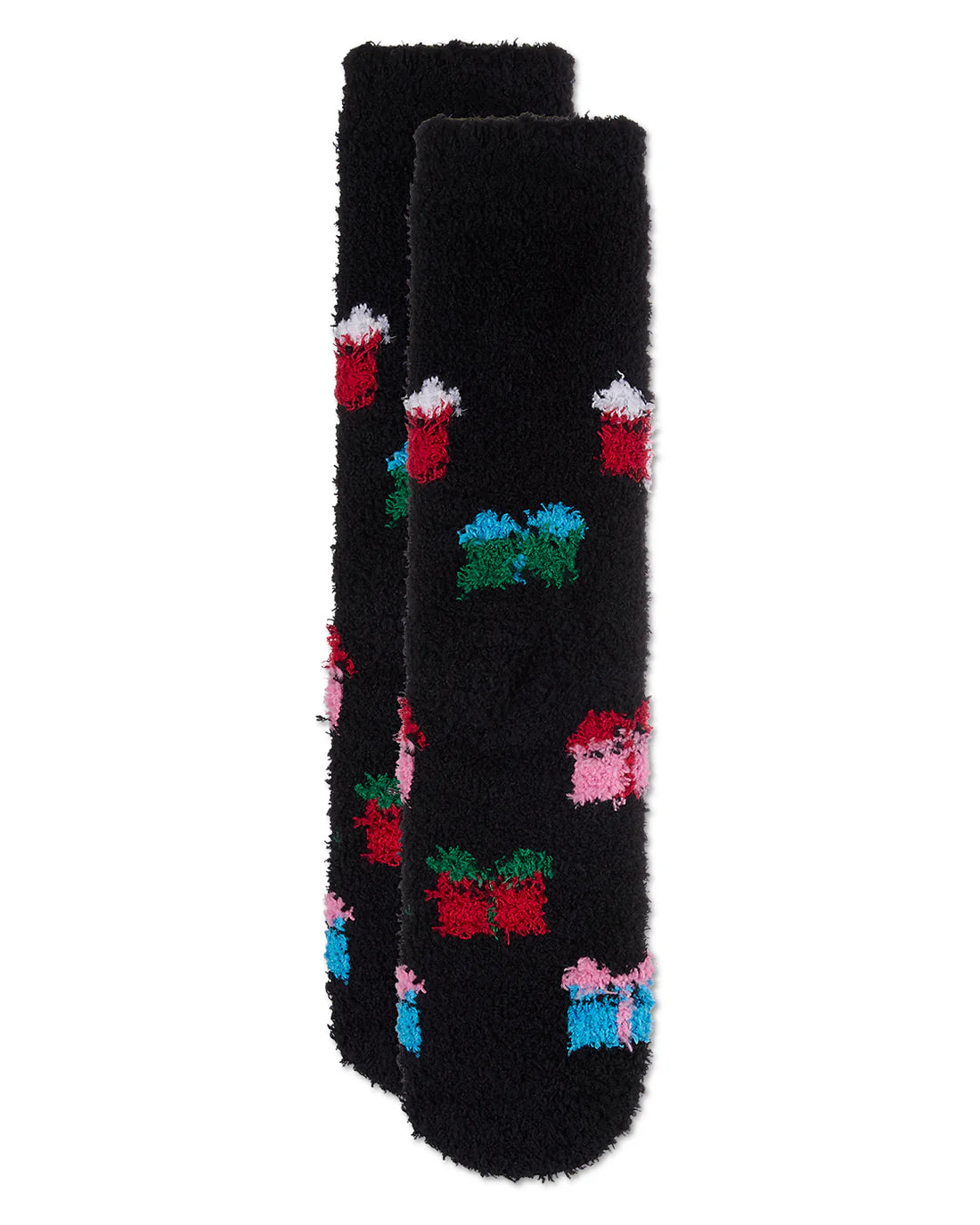 Tree & Presents Mistle Toes Cozy Crew Socks