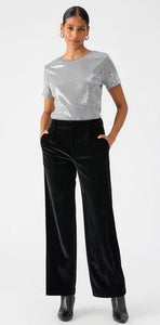 FAYE VELVET TROUSER