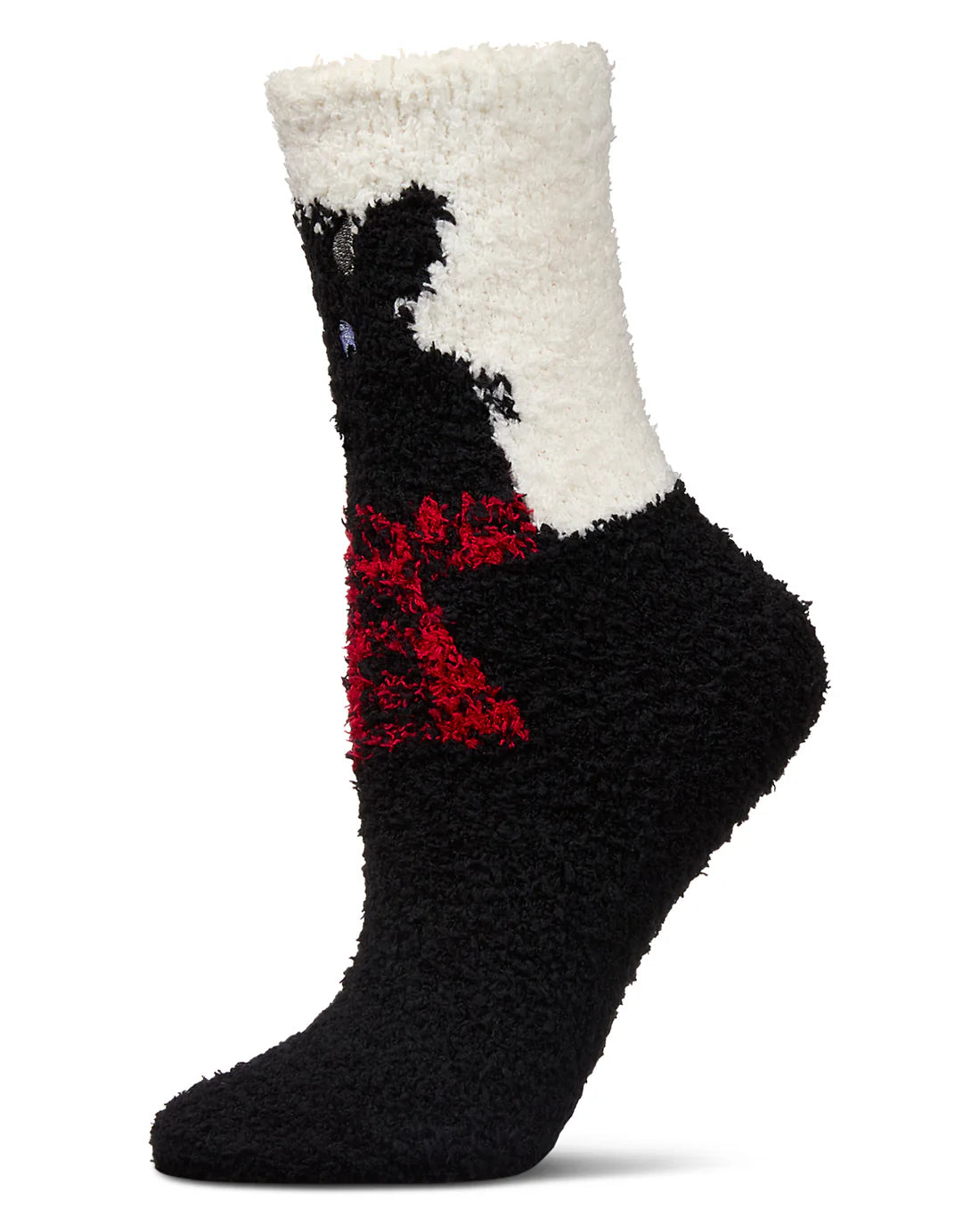 Scotty Dog Mistle Toes Cozy Crew Socks