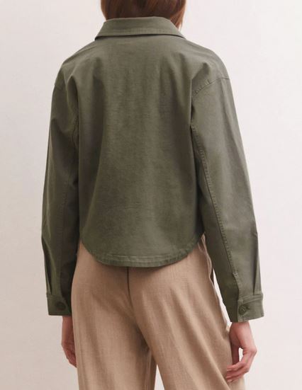 CROPPED TWILL
JACKET
