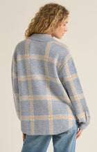 Load image into Gallery viewer, TYLER PLAID SWEATER JACKET
