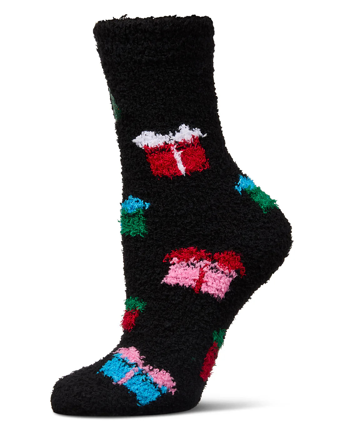 Tree & Presents Mistle Toes Cozy Crew Socks