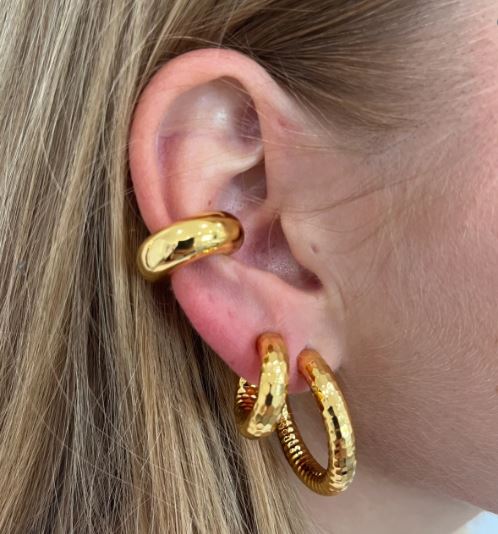 Madisen Hoop Gold