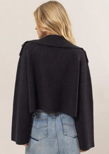 Load image into Gallery viewer, Double Breast Sweater Trench Jacket
