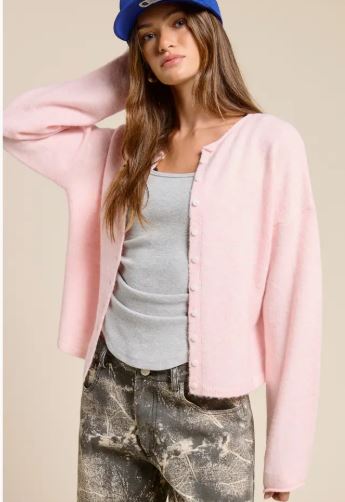 Mimosa - Essential Button Down Cardigan Top