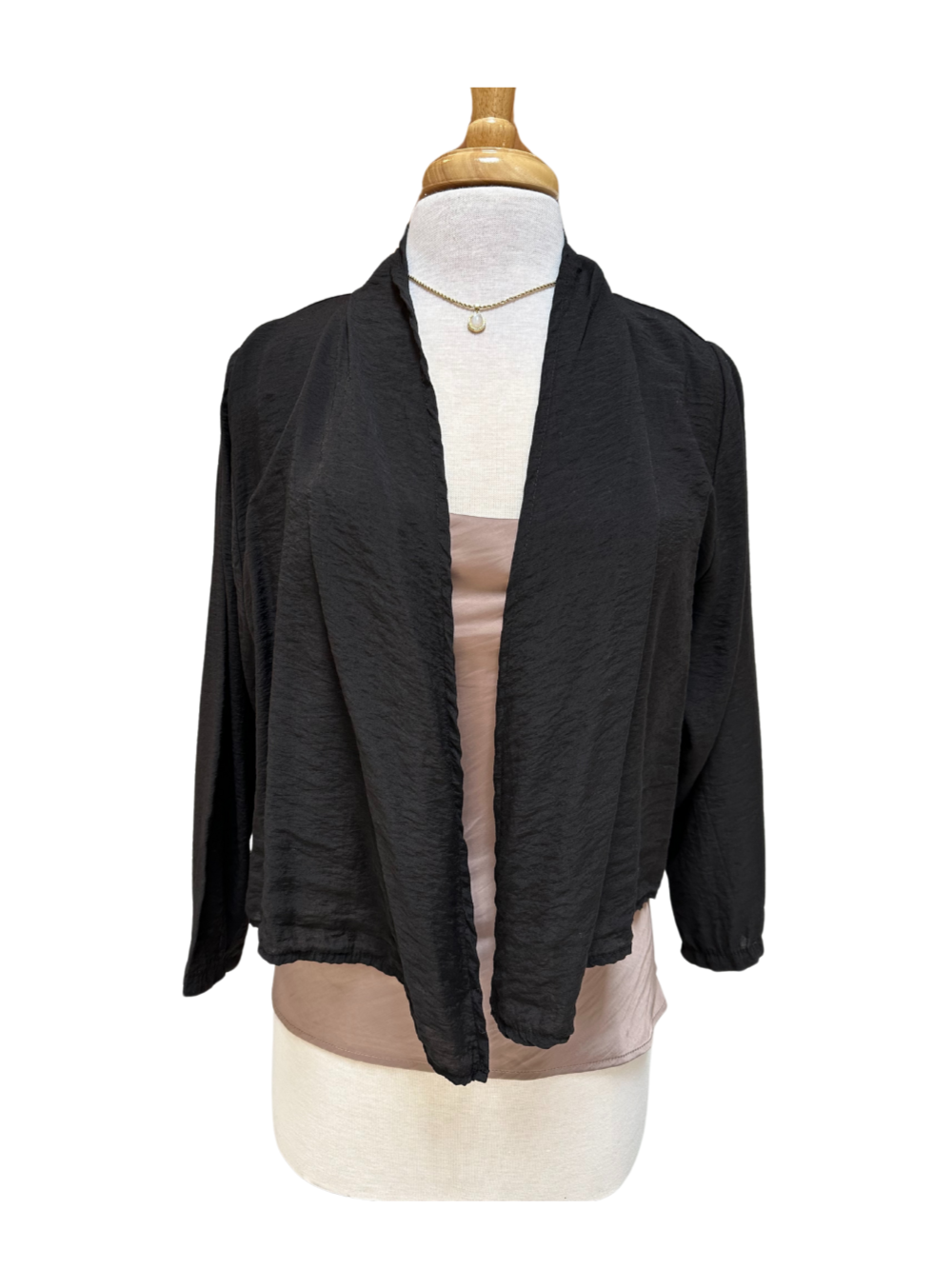 PARACHUTE CROP CARDIGAN