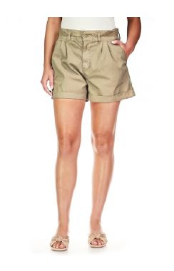 ELASTIC WAIST CUFFED SHORT