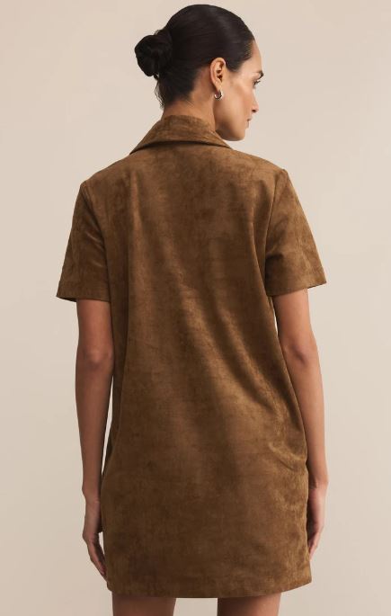 SYDNEY SUEDE MINI DRESS