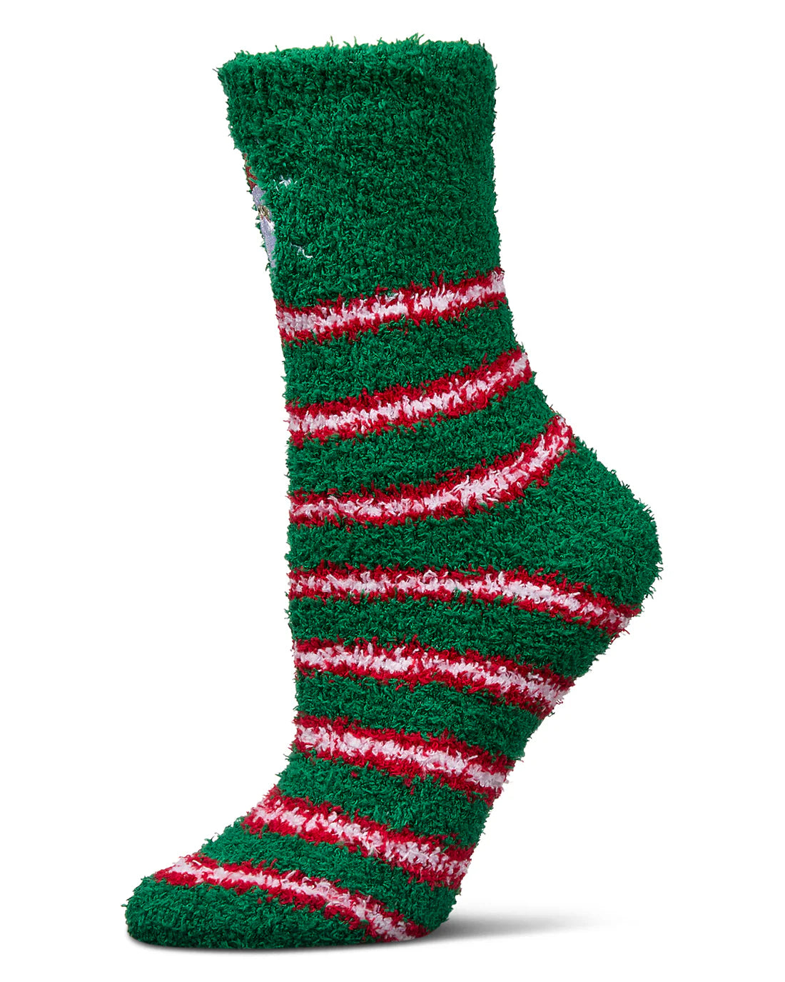 Ho Ho Santa Mistle Toes Cozy Crew Socks