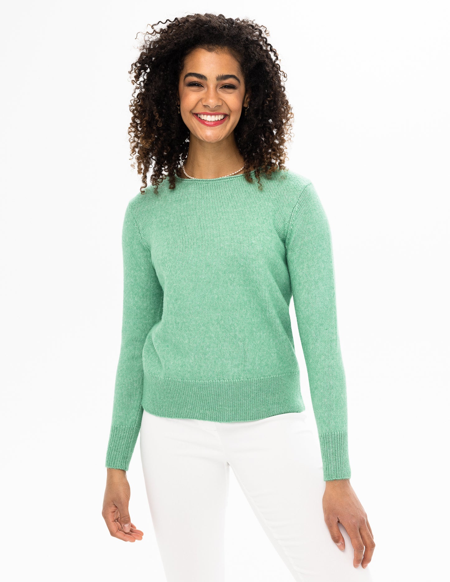 ROUND NECK L/S SWEATER