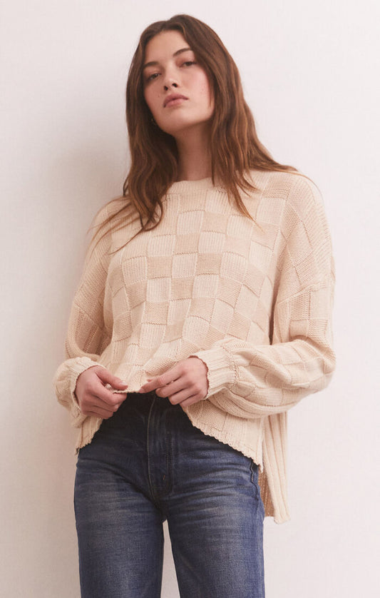 FOSTER CHECKER SWEATER