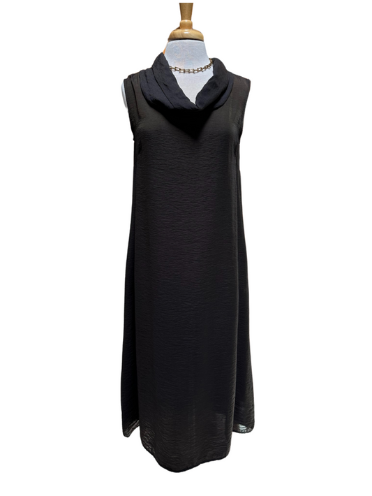 COWL NECK MAXI DRESS