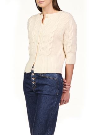 FUZZY CABLE CARDI