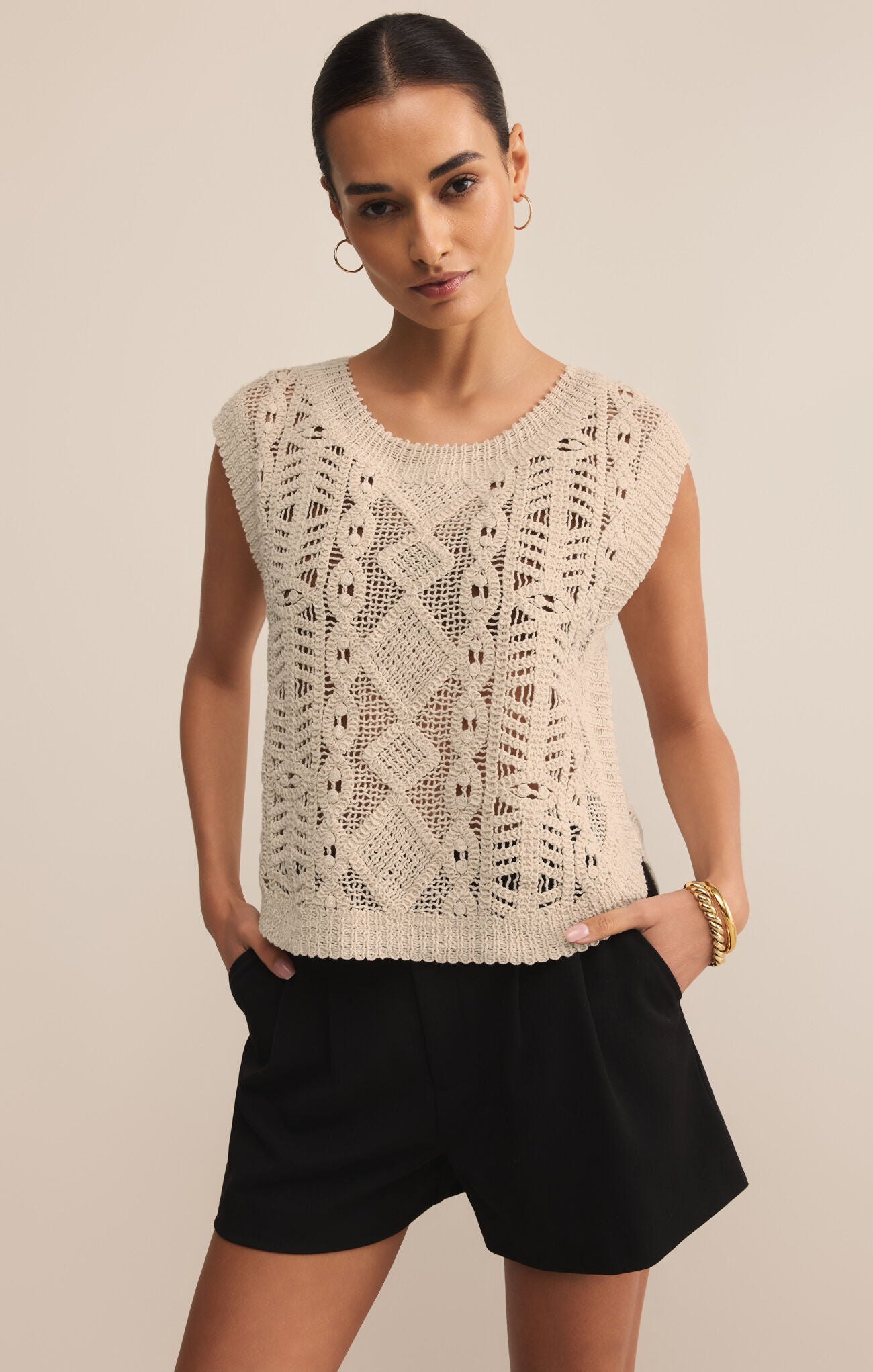 BAROQUE SWEATER TOP