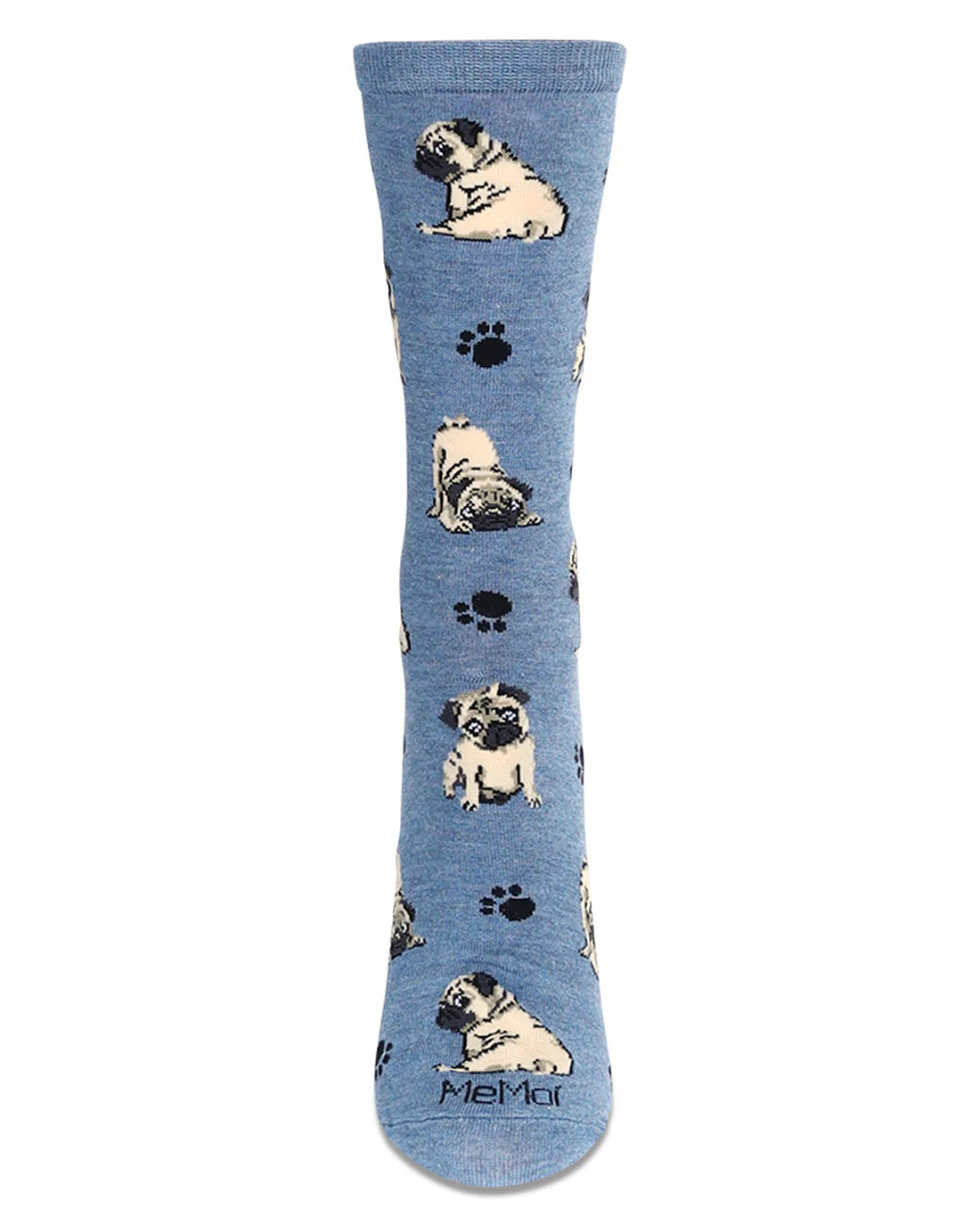 Pugs Bamboo Crew Socks