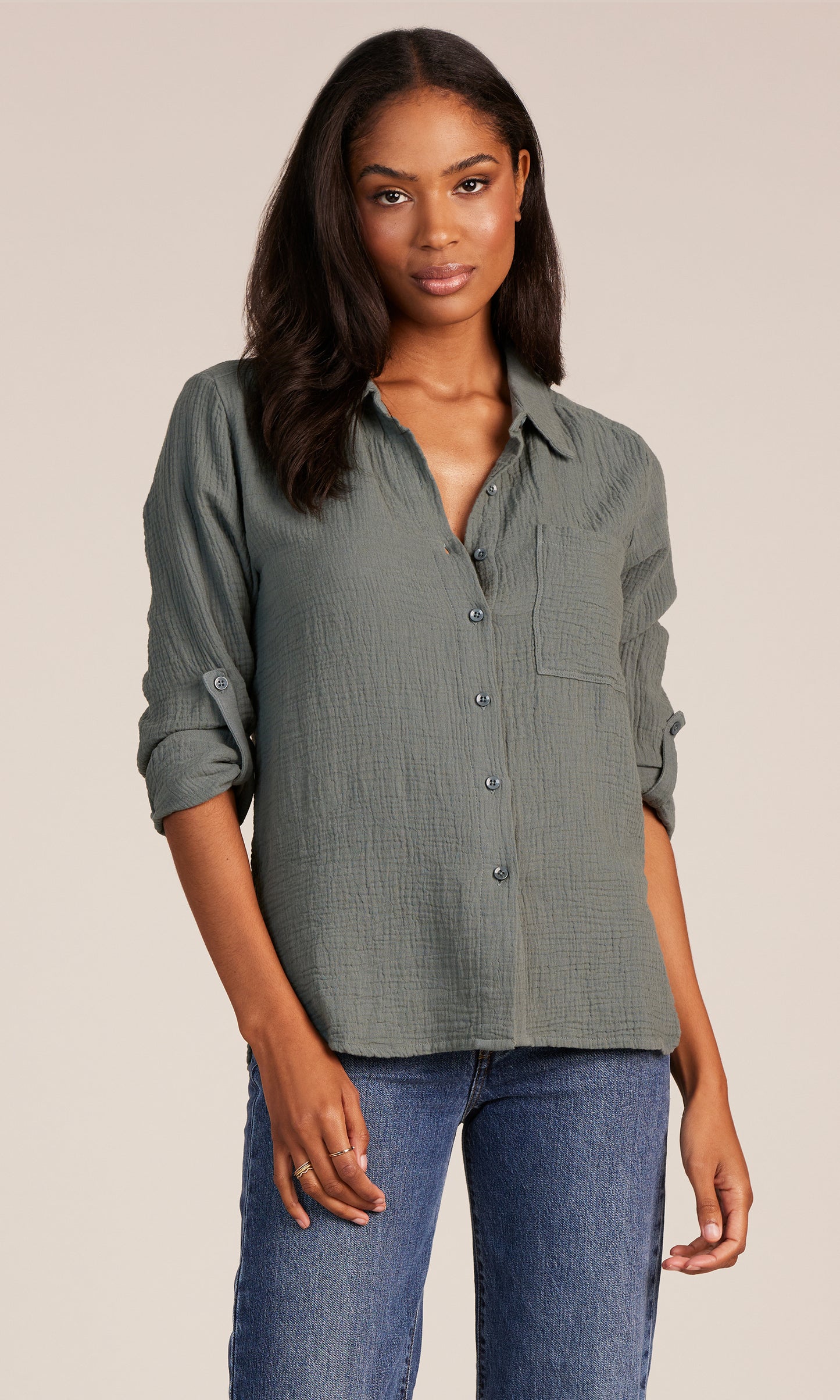 WIDE LEG TIE WAIST POCKET PANT