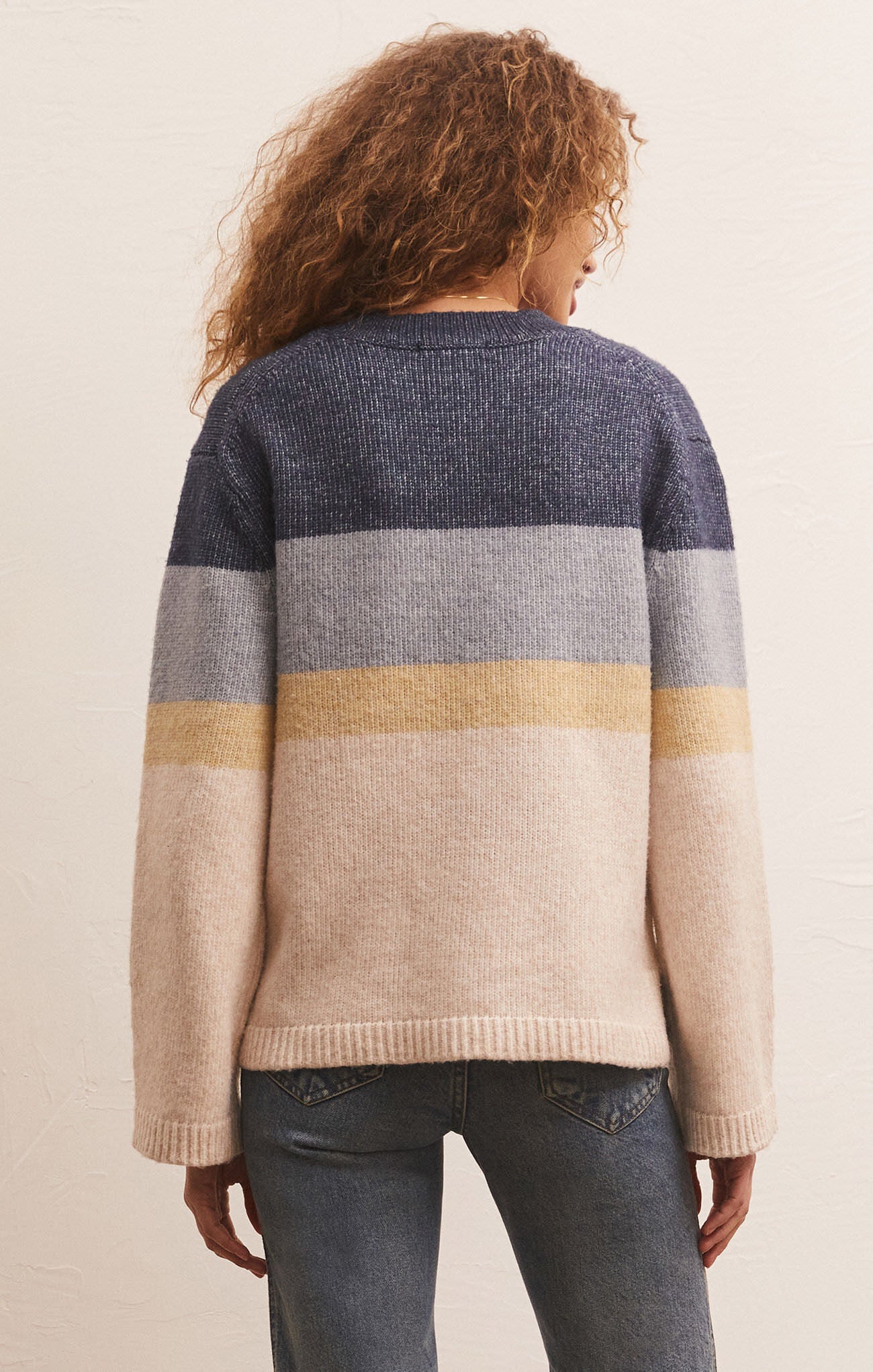 SAWYER STRIPE PULLOVER SWEATER