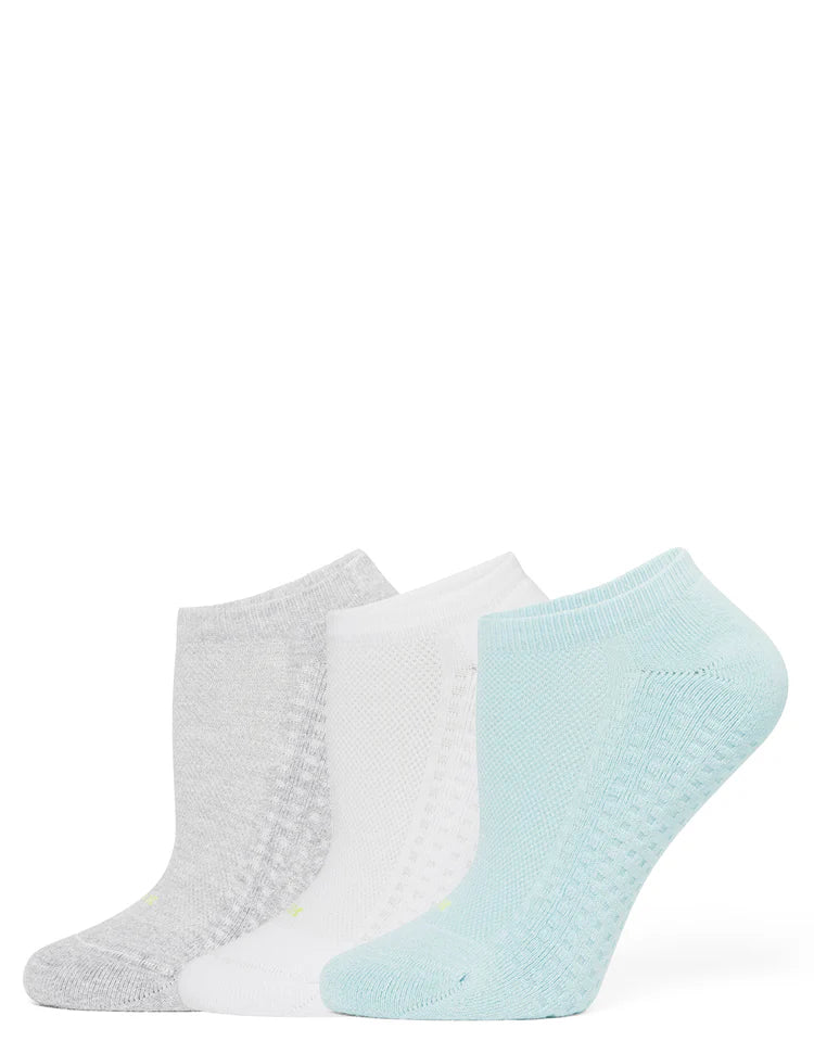 Air Cushion No Show Socks 3 Pair Pack
