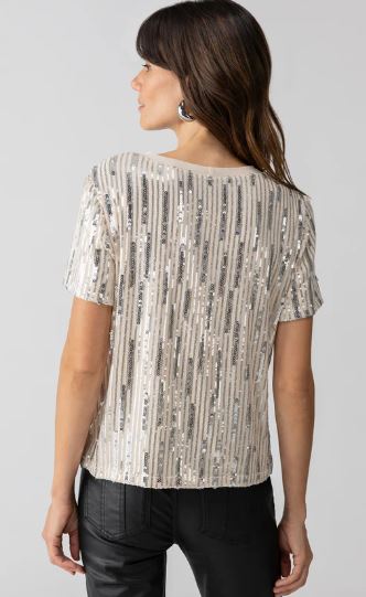 SEQUIN PERFECT TEE