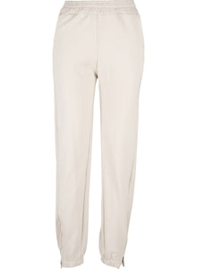 ELASTIC WAIST PANT W/ ZIP UP ANKLE AND BACK POCKET