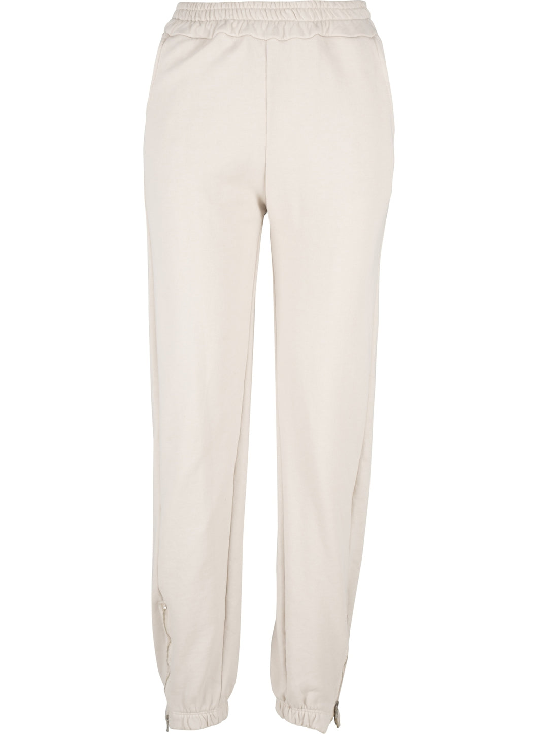 ELASTIC WAIST PANT W/ ZIP UP ANKLE AND BACK POCKET