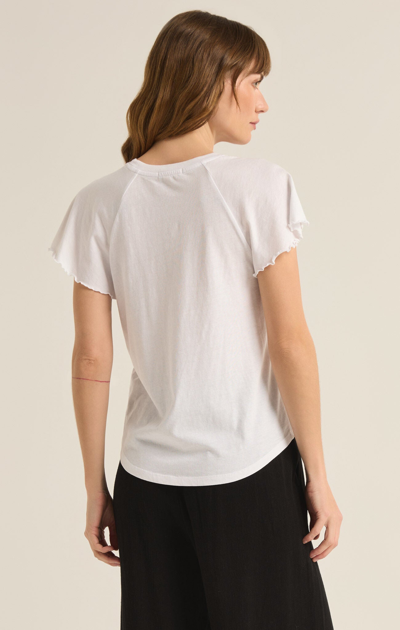 ABBY FLUTTER TEE