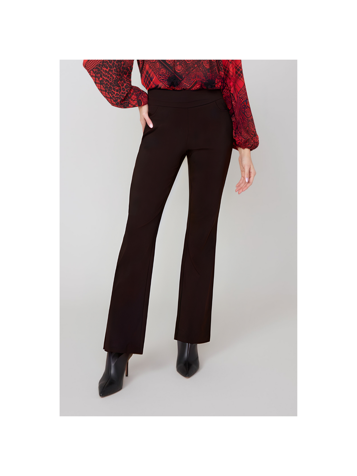 Pull on Boot Leg Pant