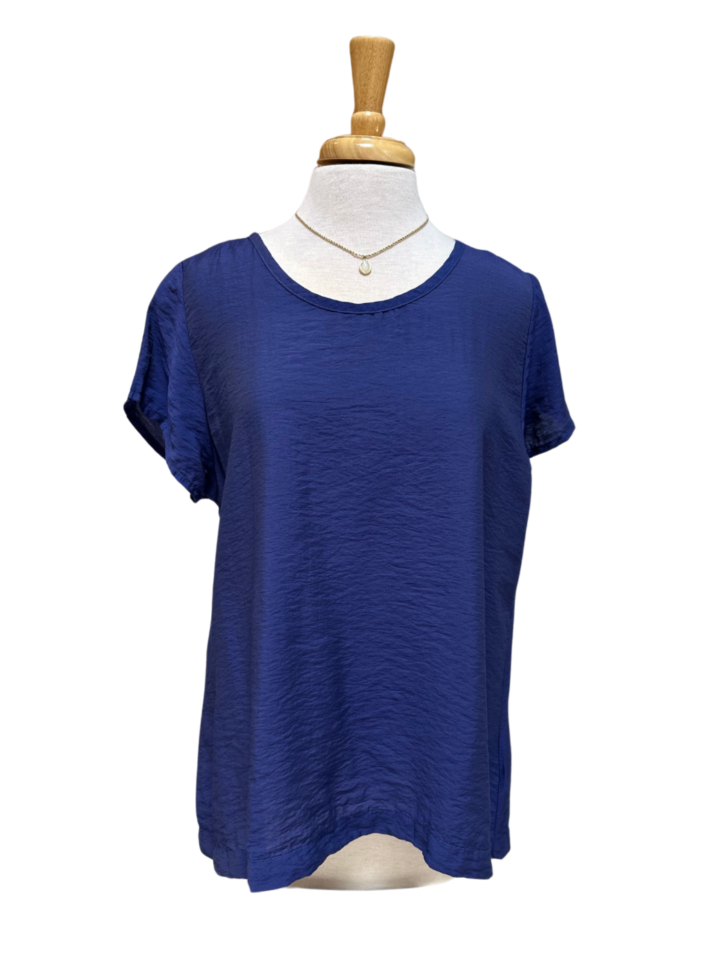 CROP SLEEVE SWING TOP