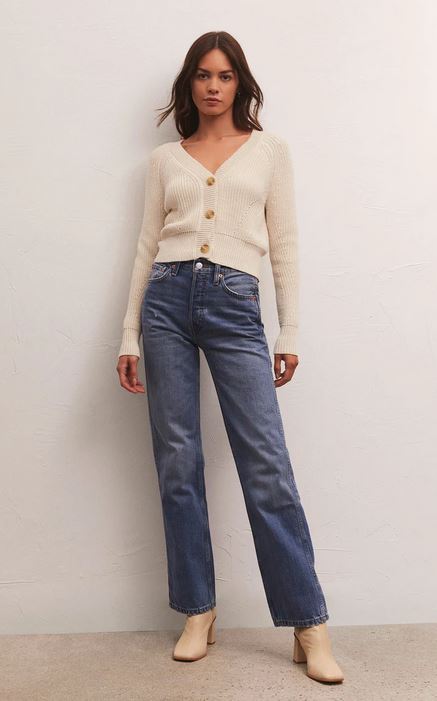 BRIT CROPPED CARDIGAN