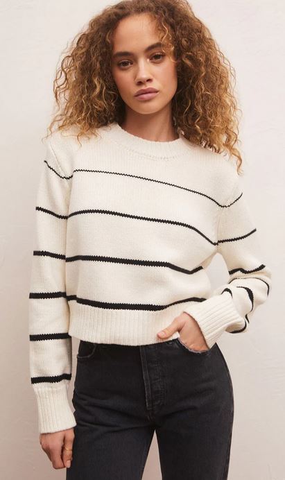 MILAN STRIPE SWEATER