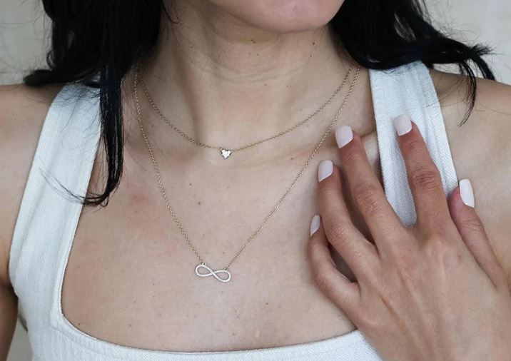 DIAMOND LIVE LIMITLESS PENDANT NECKLACE
