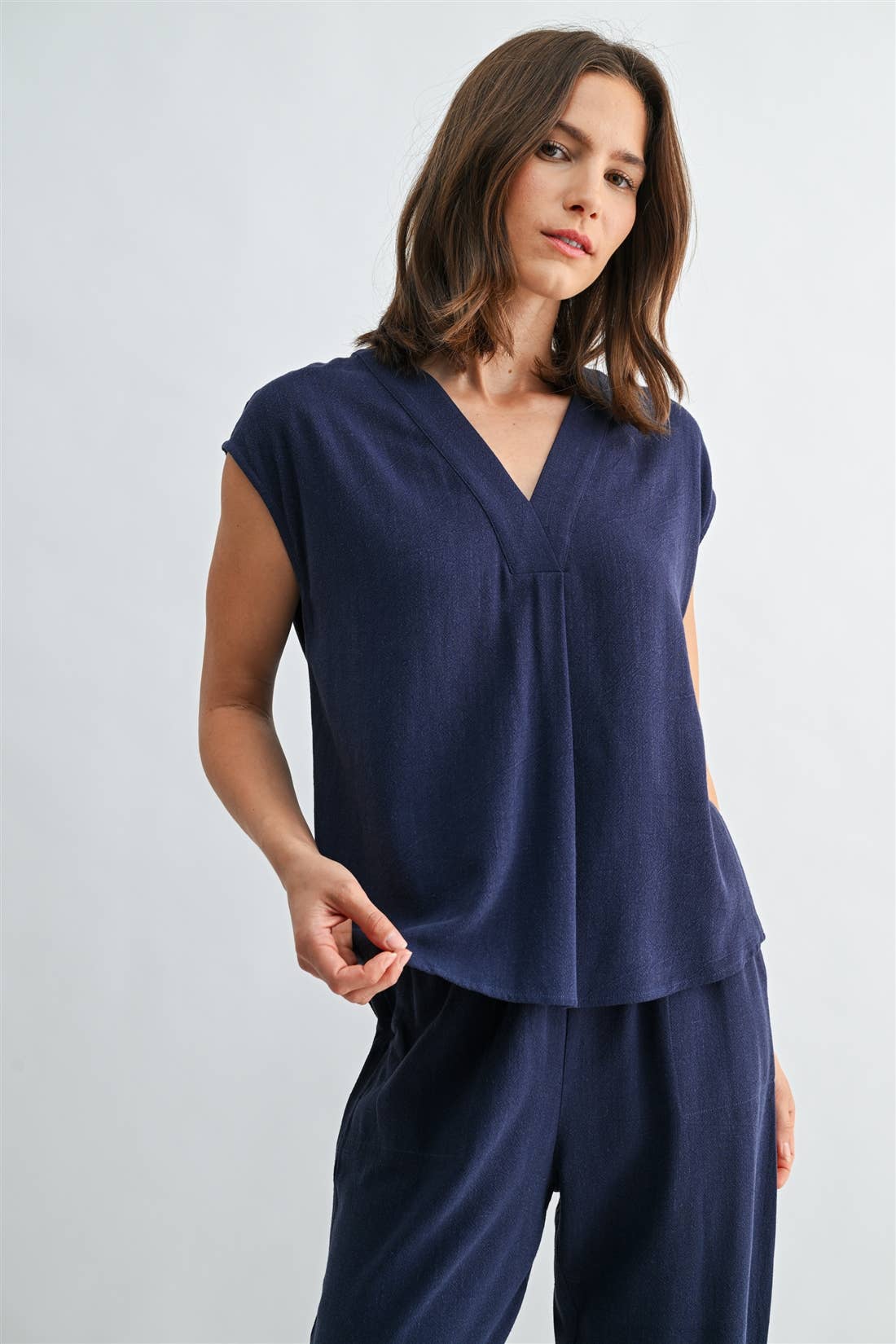 V NECK DOLMAN TOP - Fun2Fun