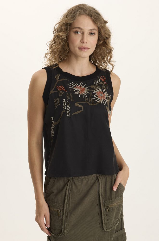 Embroidered Darri Jogger