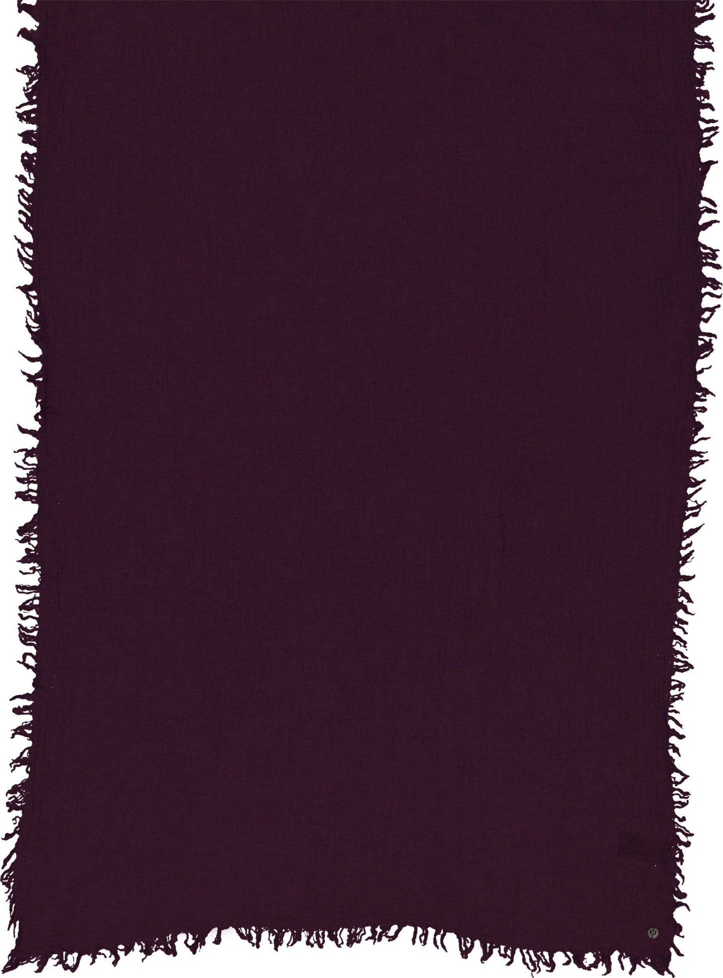 FRAAS - The Scarf Company - Lightweight Wool Solid Fringe Wrap