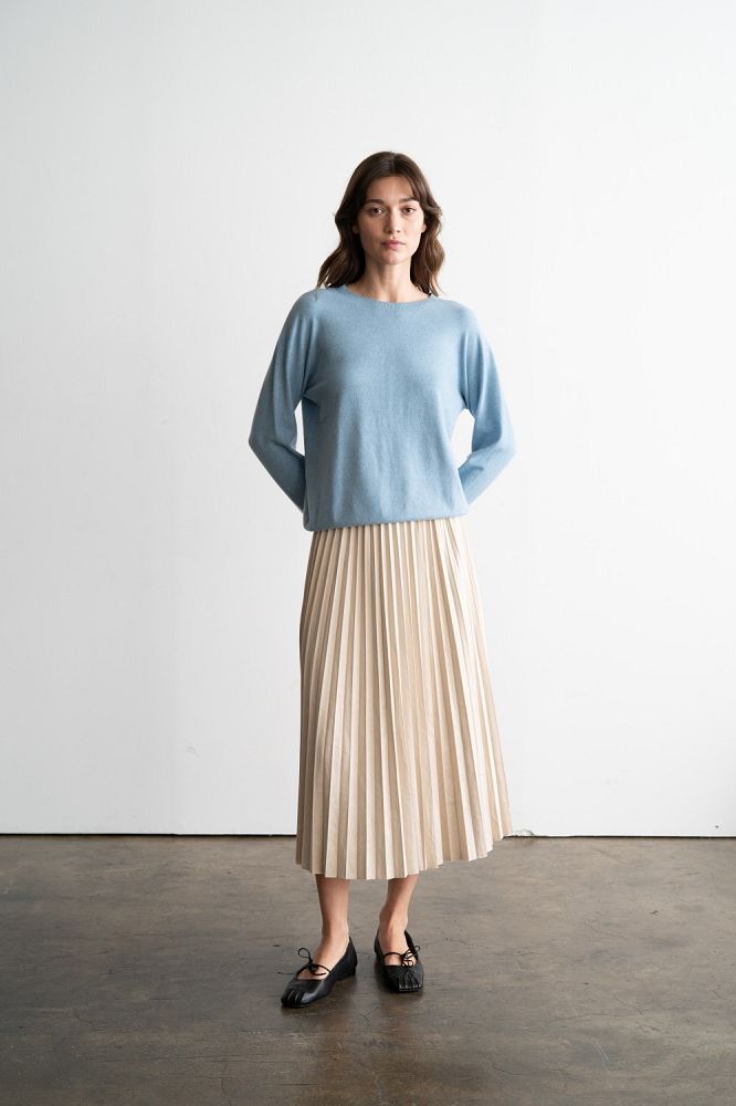 CREW NECK REGULAR LONG SLEEVE SWEATER