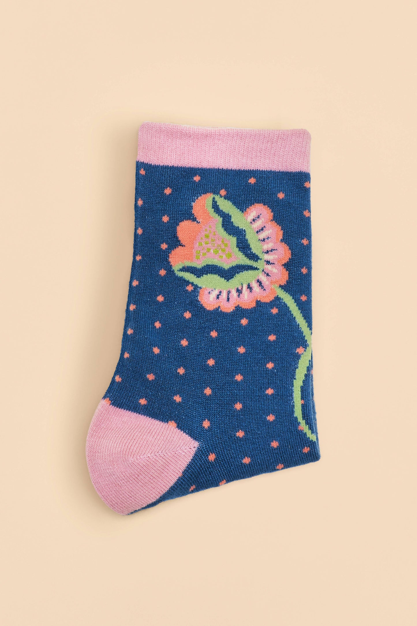Powder Design inc - US - Scandinavian Stems Ankle Socks - Navy