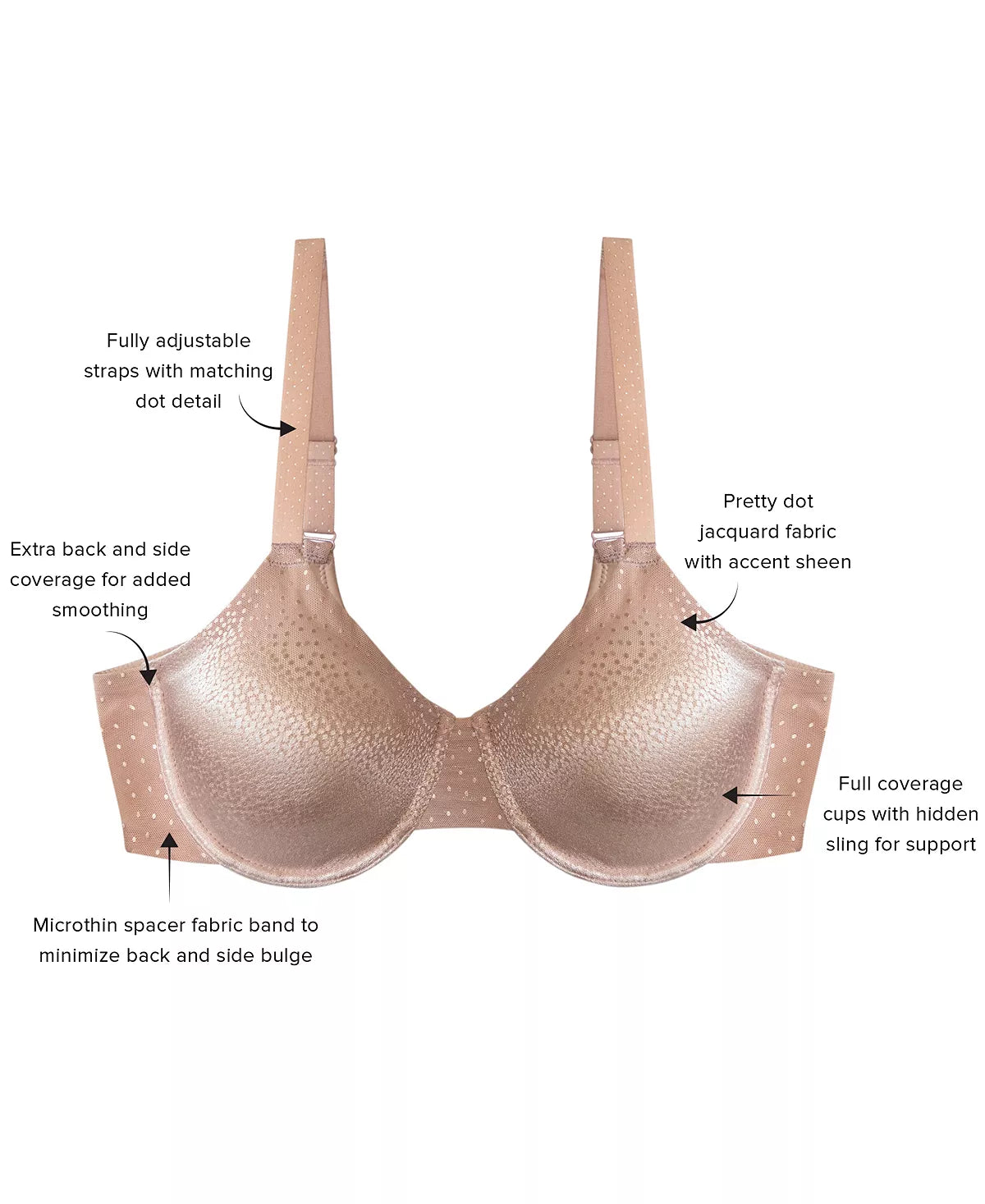 Back Appeal® Underwire Bra