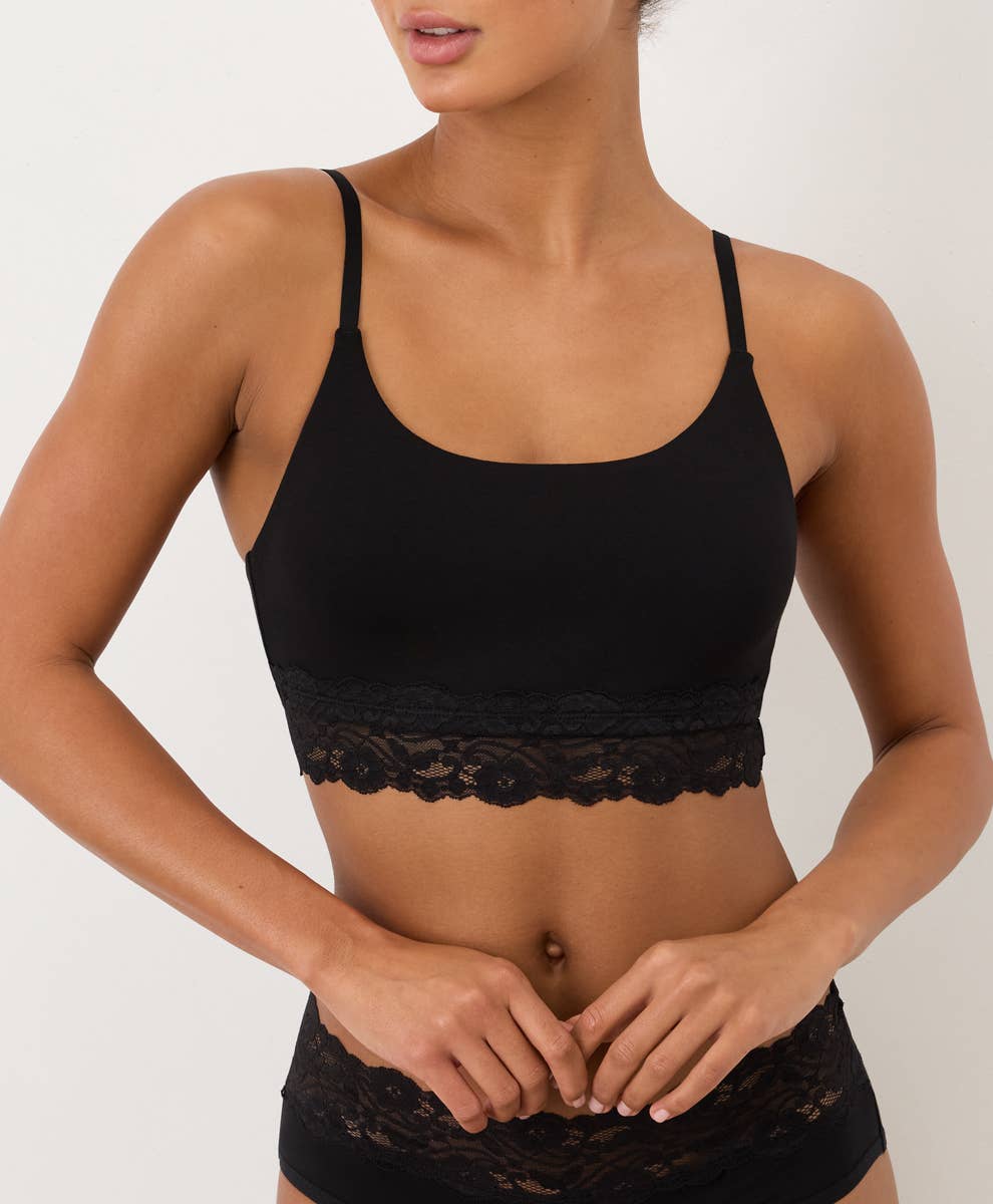 Women's Lace Modern Scoop Bralette