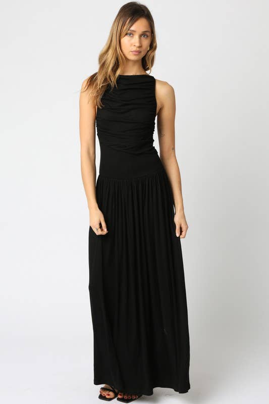 Olivaceous - Leni Maxi Dress