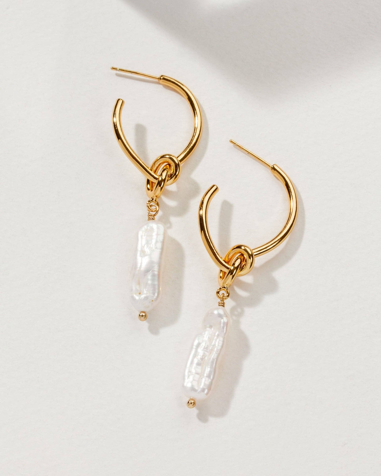 Luna Norte - Keshi Pearl Earrings