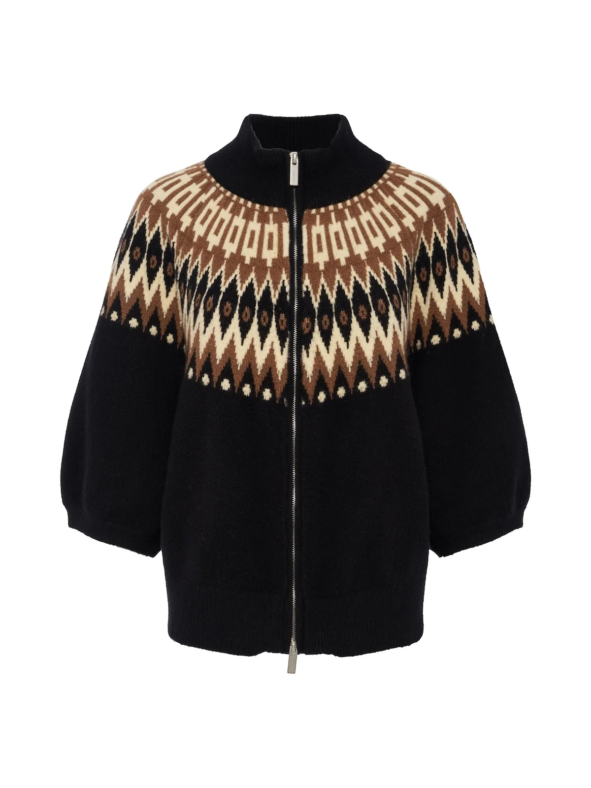 Fairisle Zip UP - Sanctuary