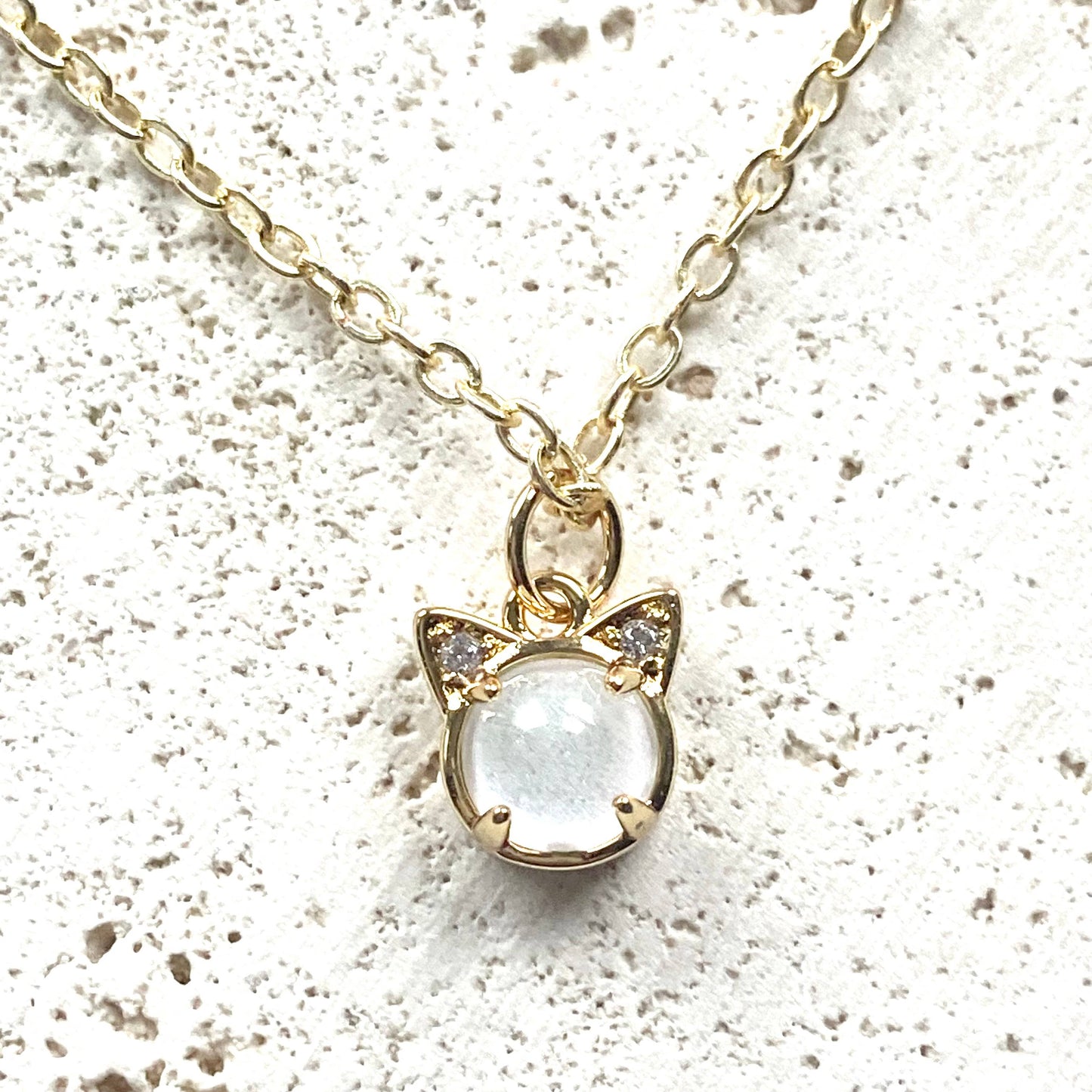 Cat earrings necklace bracelet pet jewelry