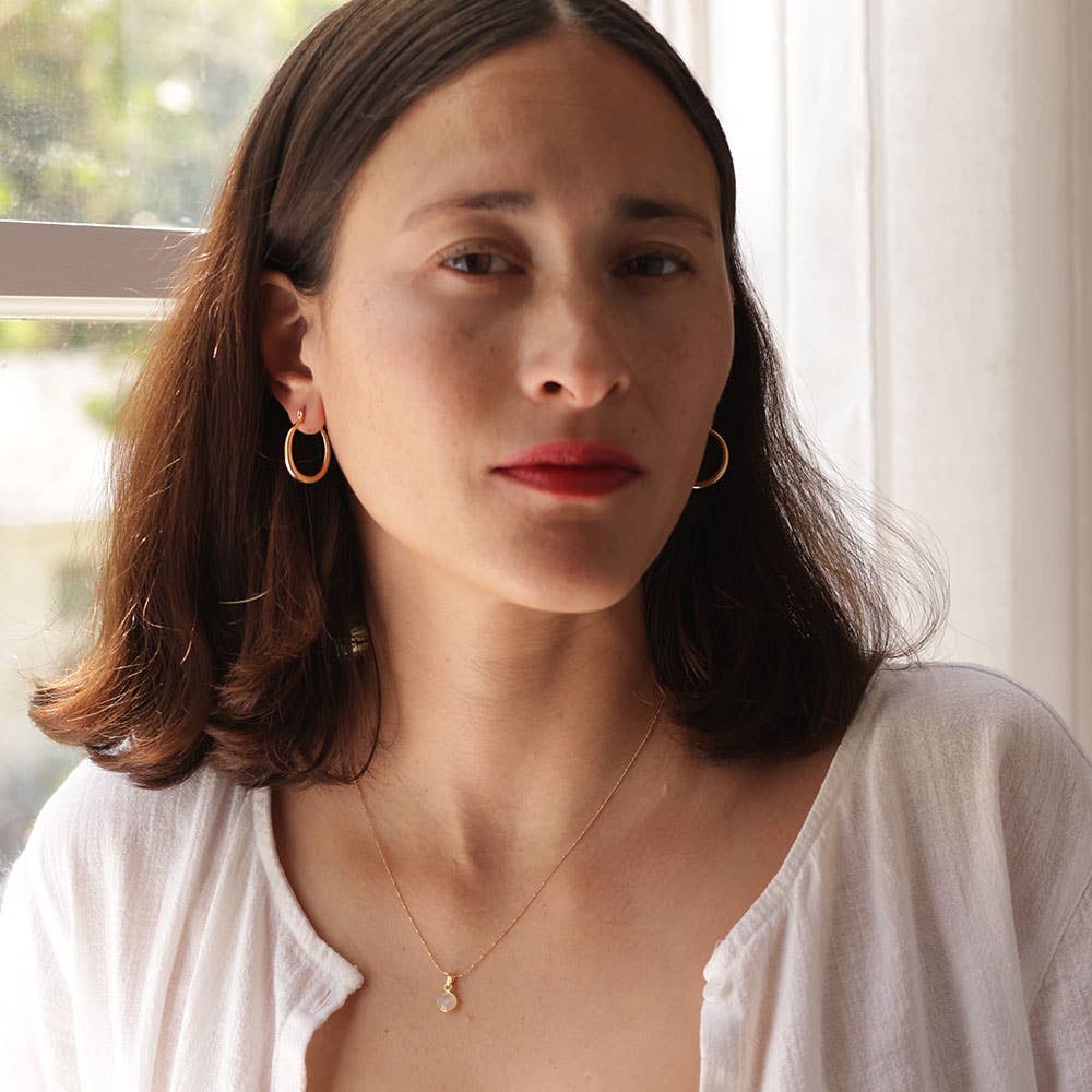 Small Maria Hoop Earrings - Amano Studio