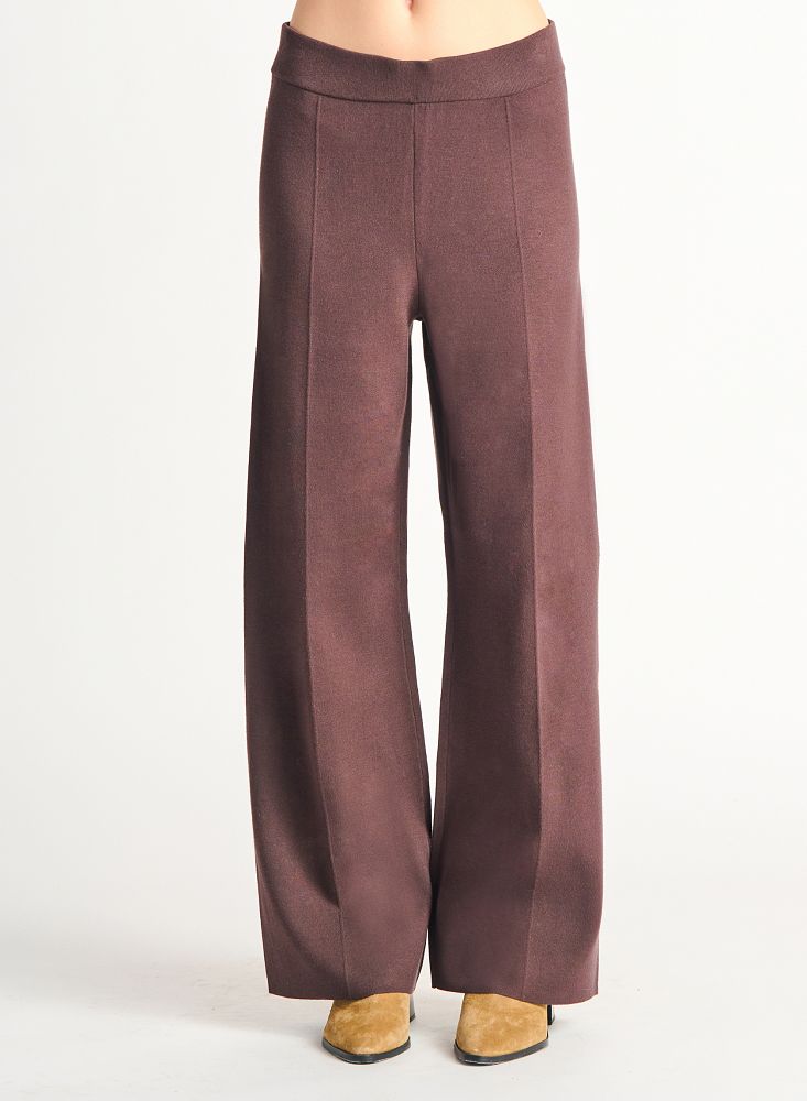 WIDE LEG SWEATER PANT